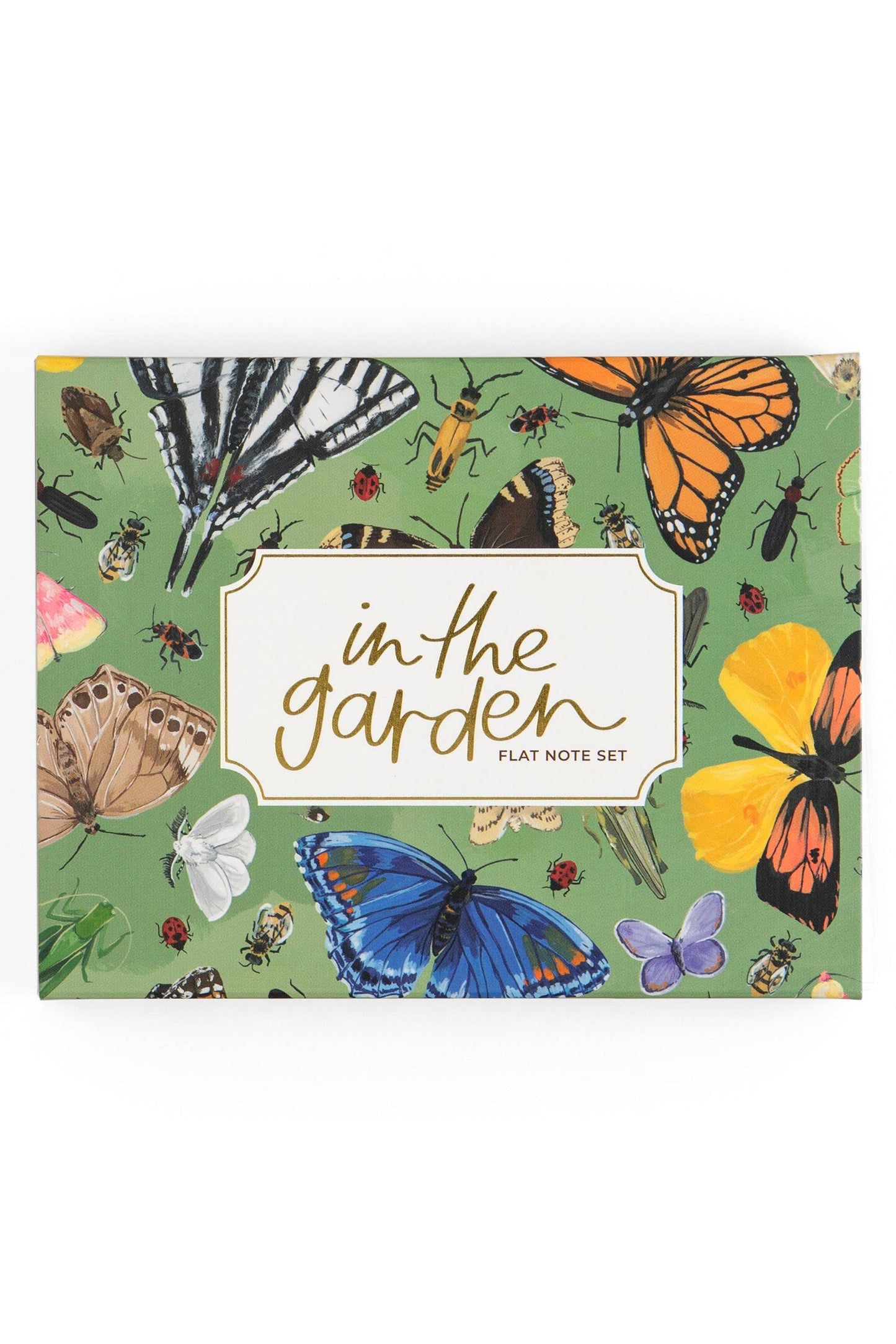 In The Garden Flat Note Set