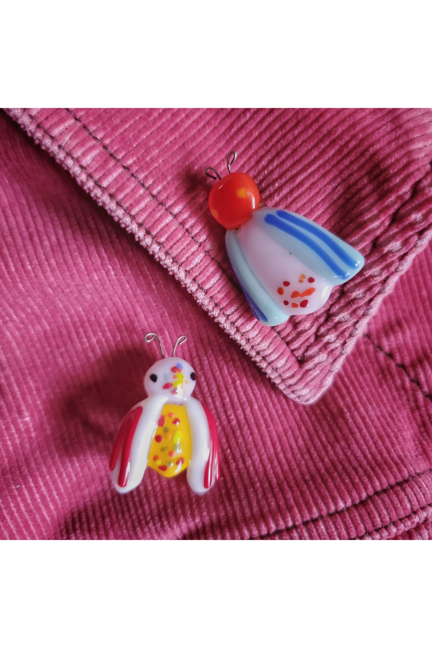 Funky Bugs Brooch Pins
