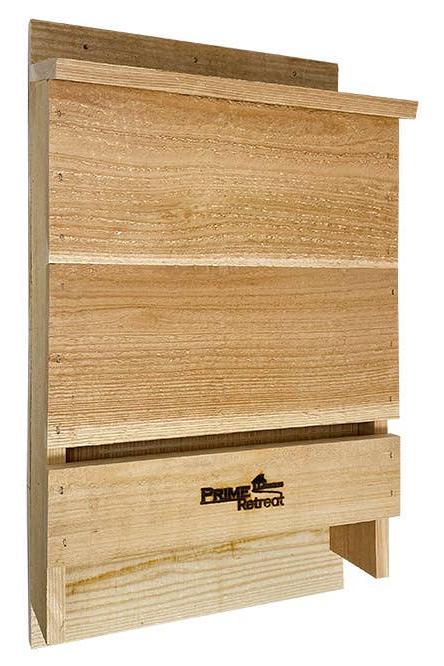Triple-Celled Cedar Bat House for 200 Bats by Prime Retreat