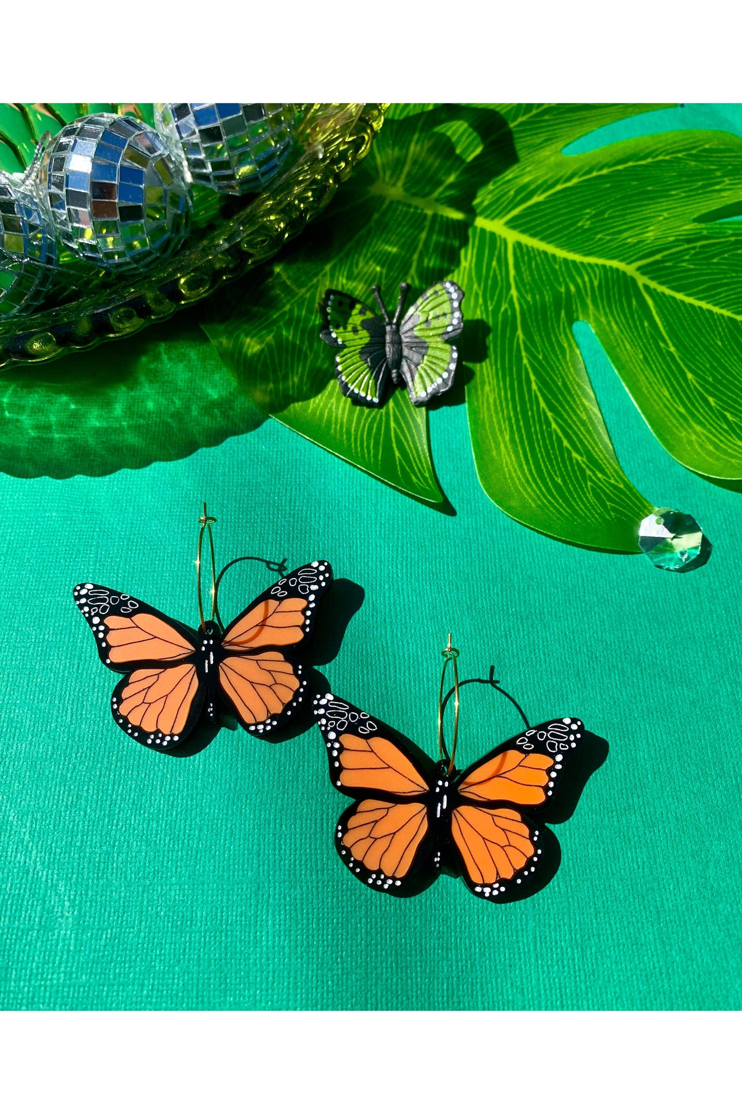 Monarch Butterflies Earrings