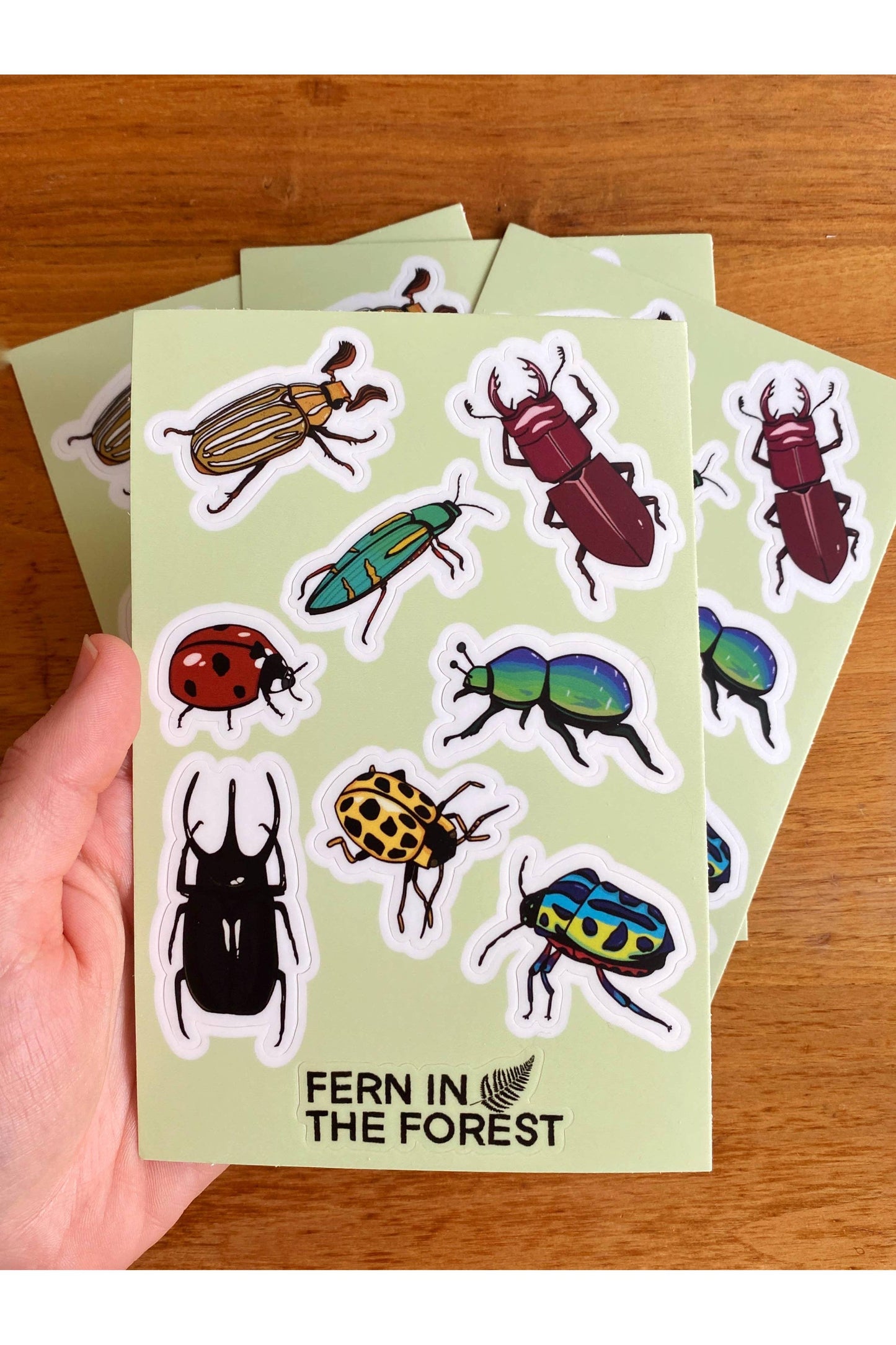 Beetle Stickers