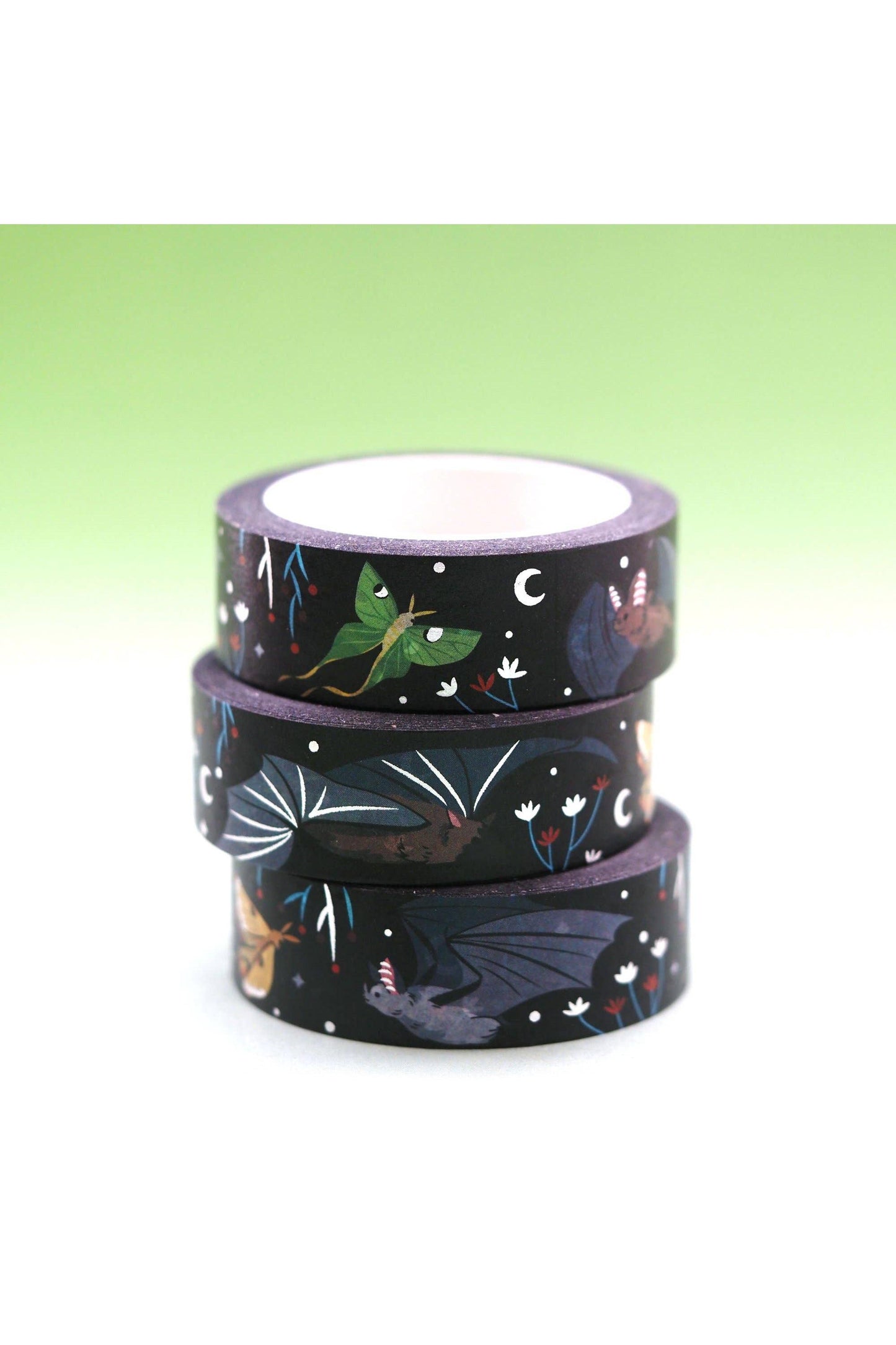 Bats & Moths Washi Tape (1 roll)