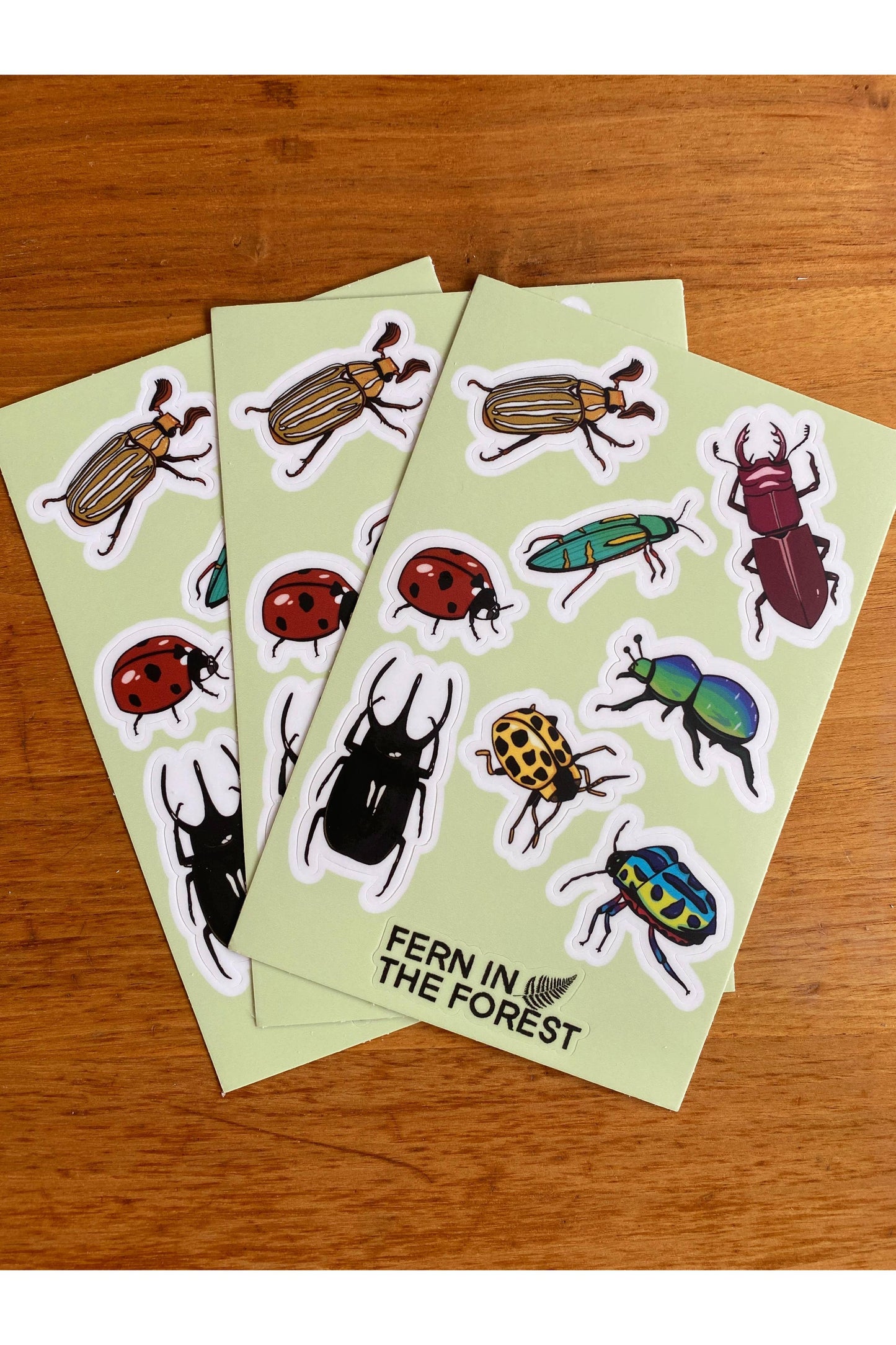 Beetle Stickers