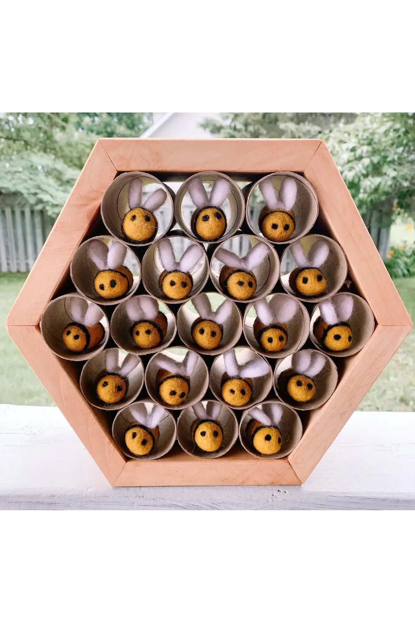 Mini Felt Honey Bee
