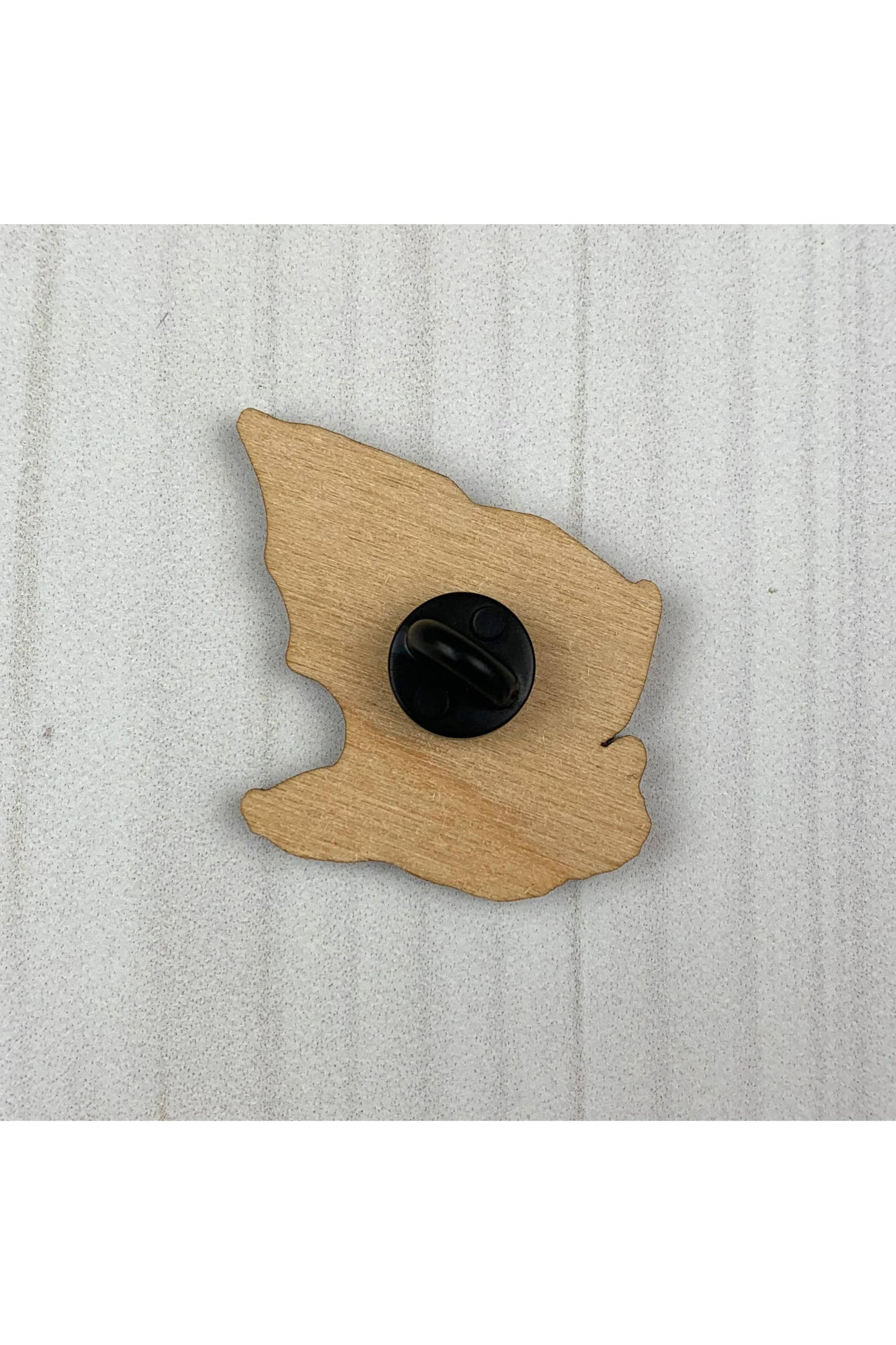 Happy Bat Wooden Pin