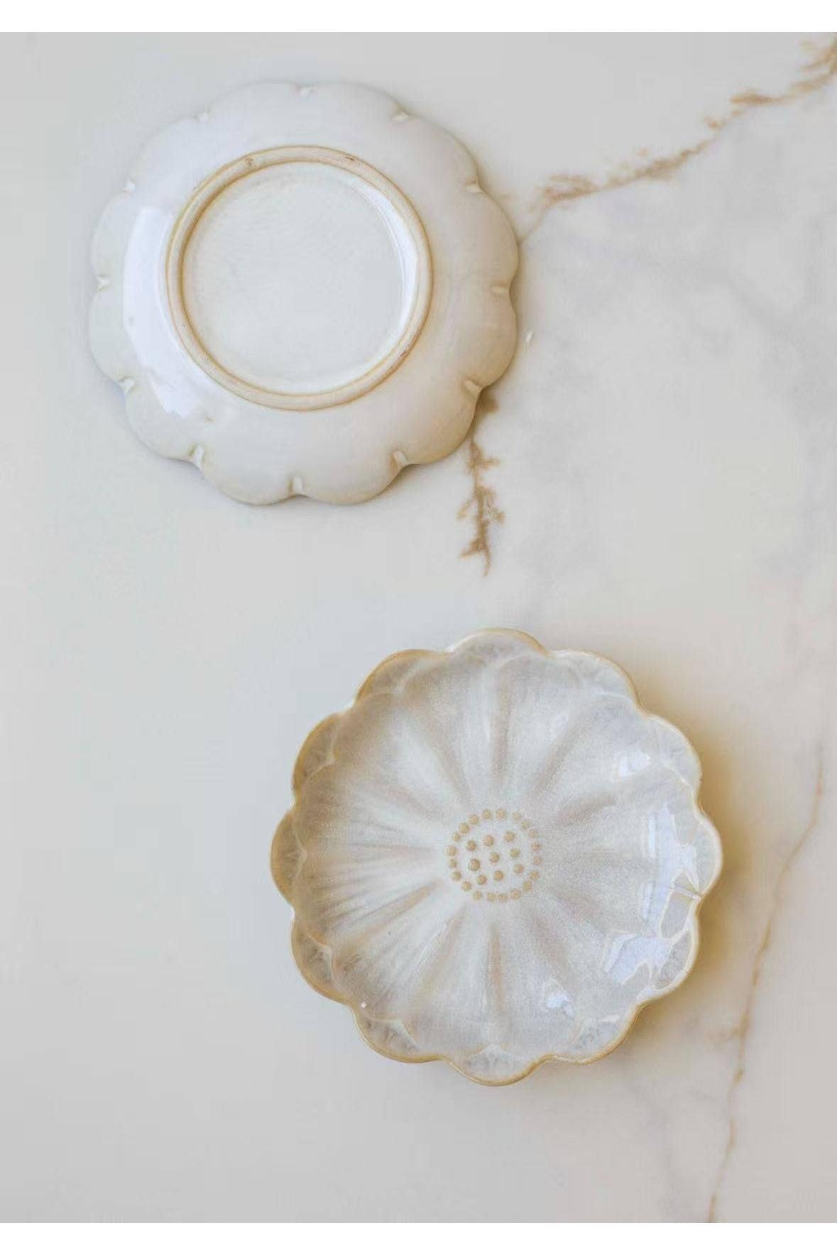 Mini Floral Ceramic Plates