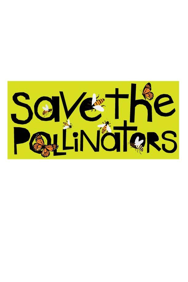 Save the Pollinators Bumper Sticker