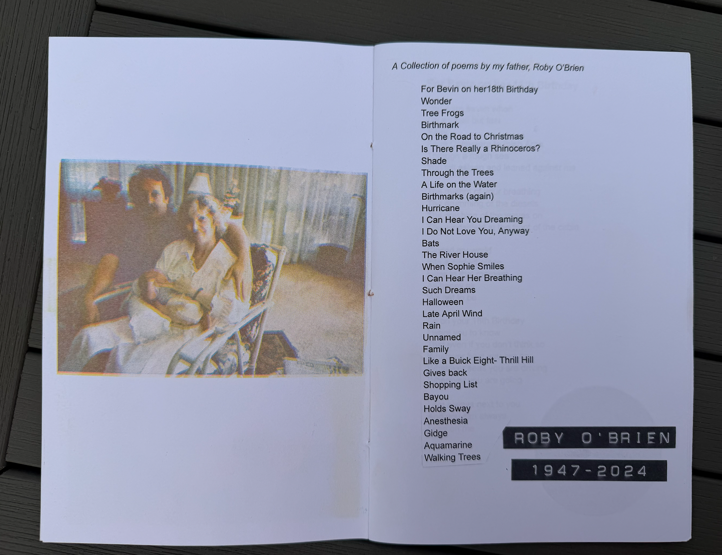 A Life On The Water (Zine)