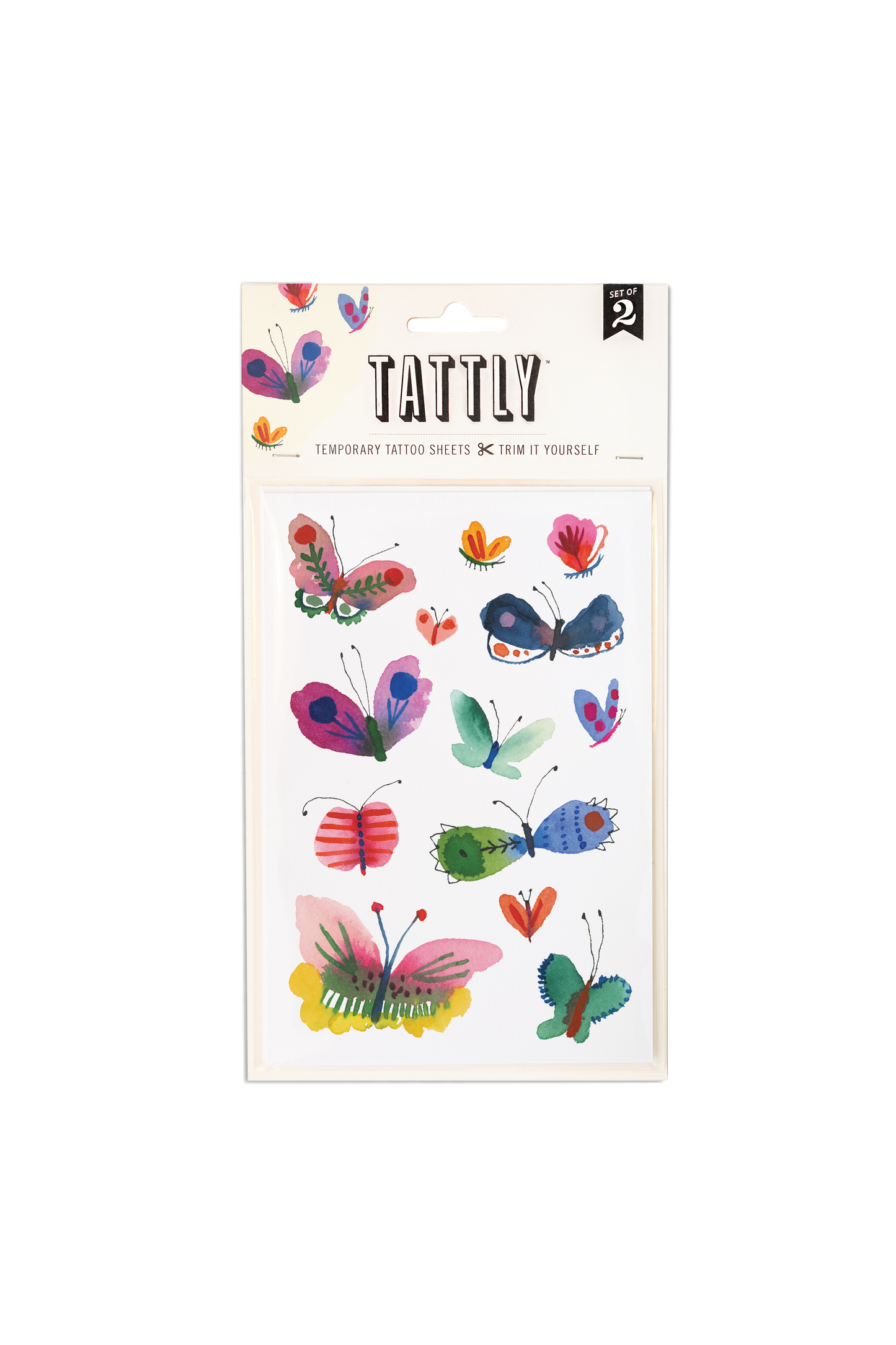 Butterfly Frenzy Tattoo Sheets