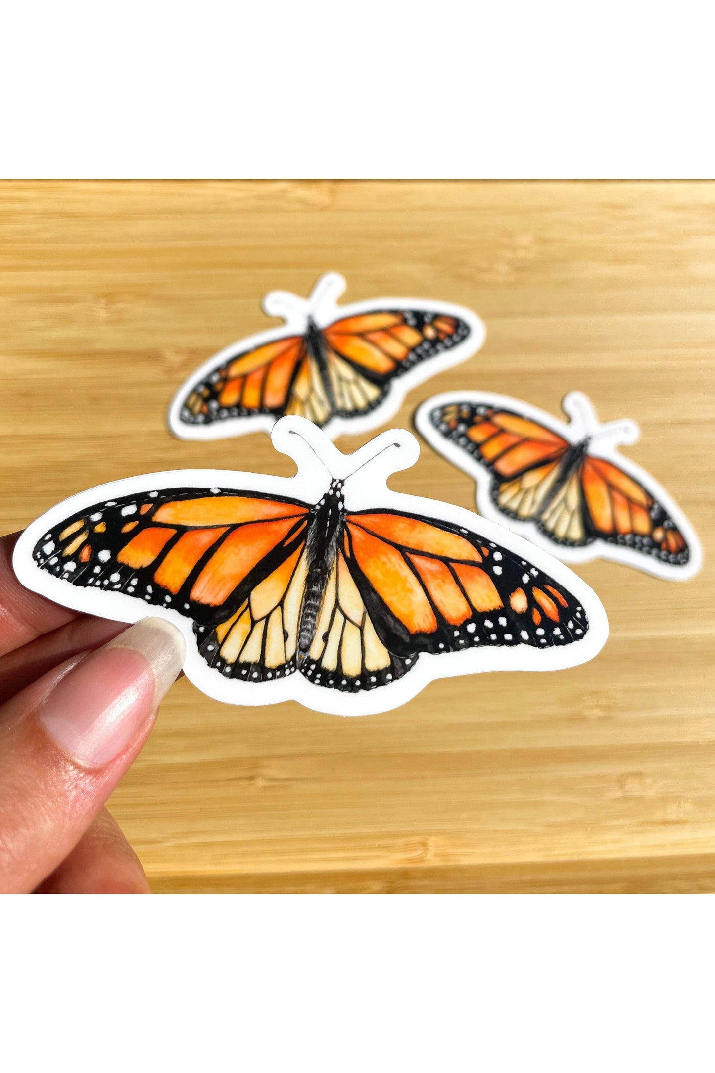 Monarch Butterfly Waterproof Sticker