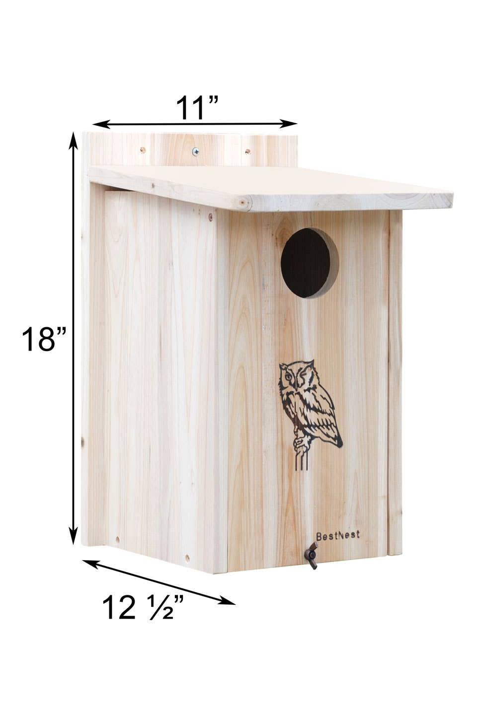Premium Screech Owl / Kestrel House