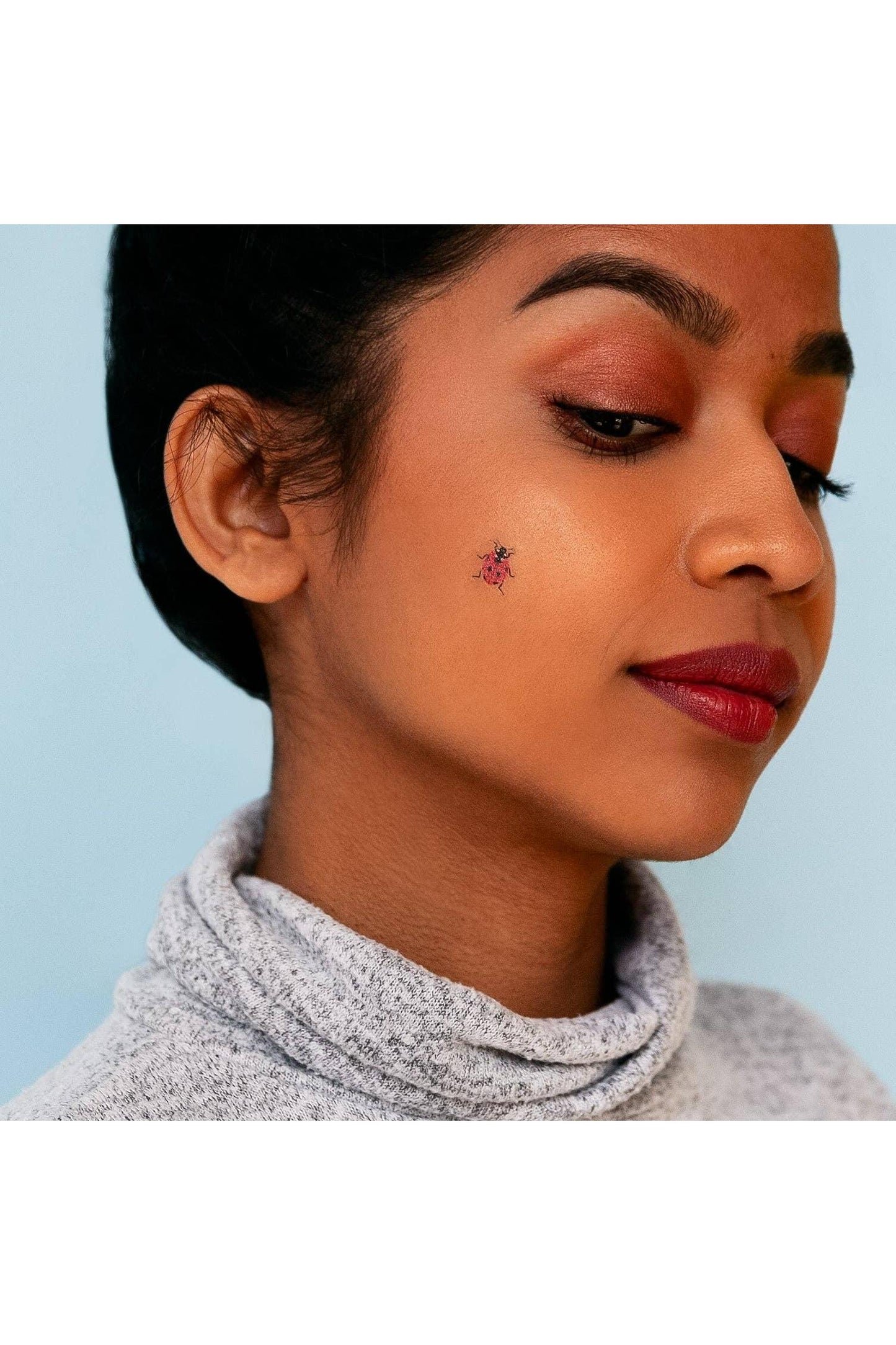Ladybugs Tattoo Pair