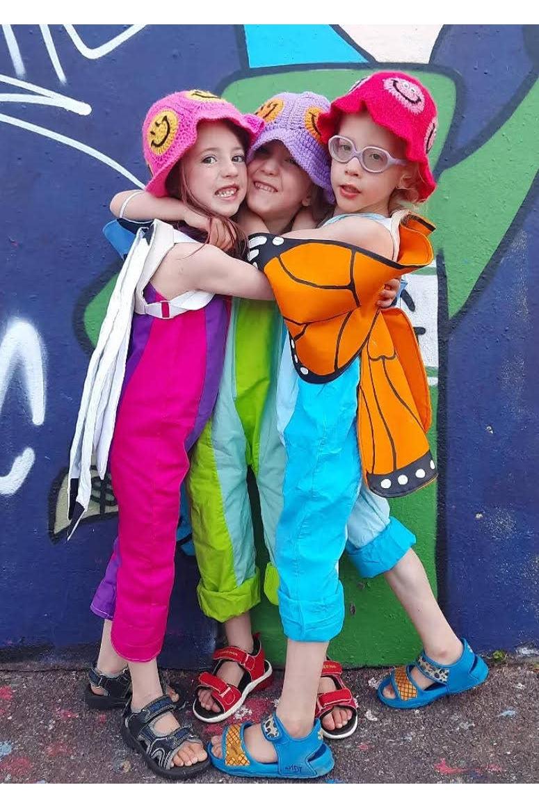 Orange Monarch Butterfly Costume Wings