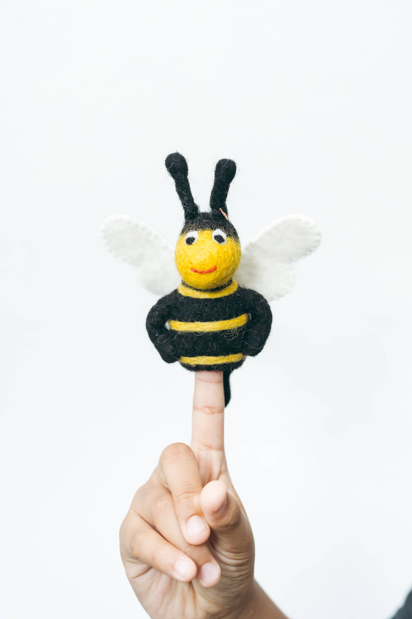 Bumblebee Finger Puppet
