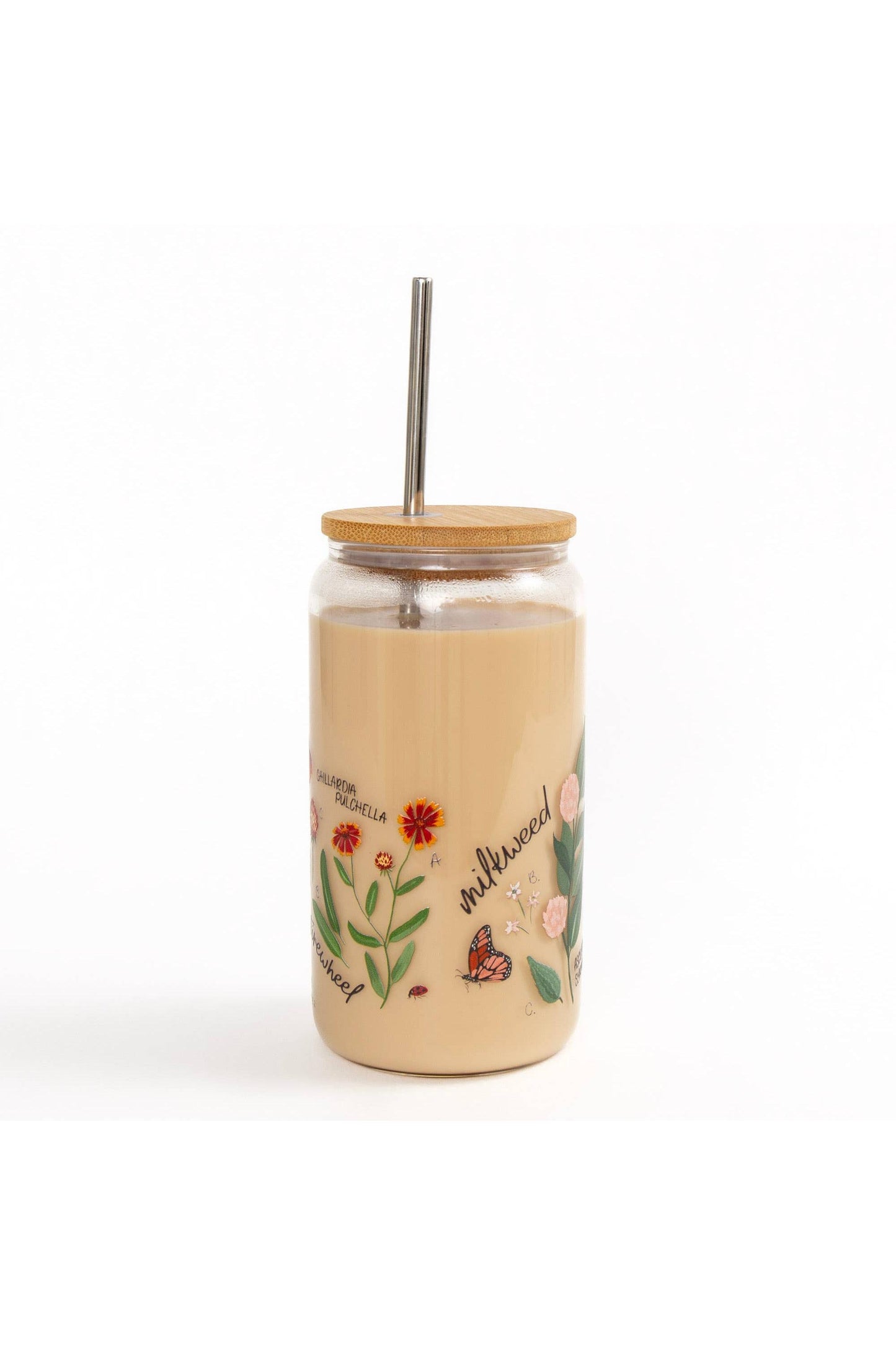 Wildflower Botanicals Glass Can