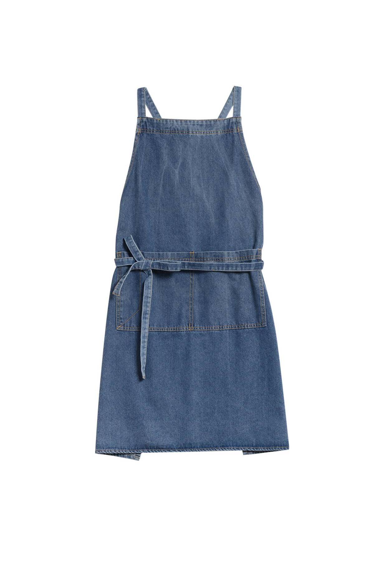 Washed Denim Apron