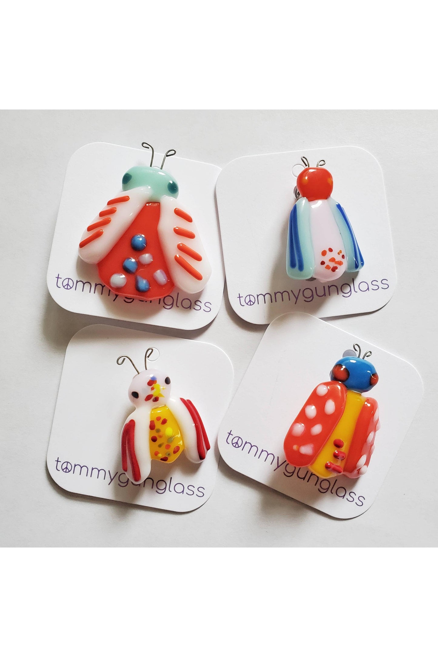 Funky Bugs Brooch Pins