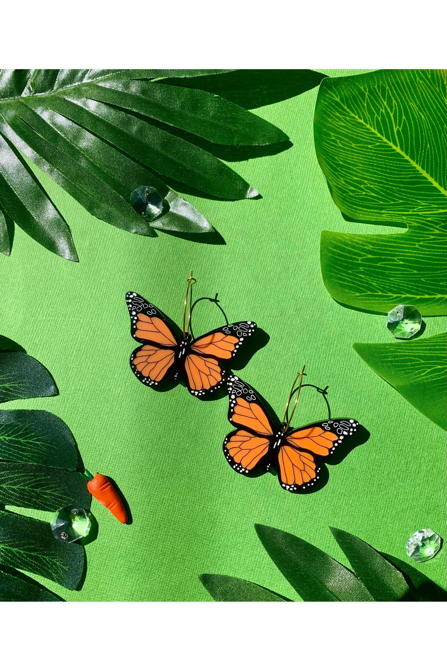 Monarch Butterflies Earrings