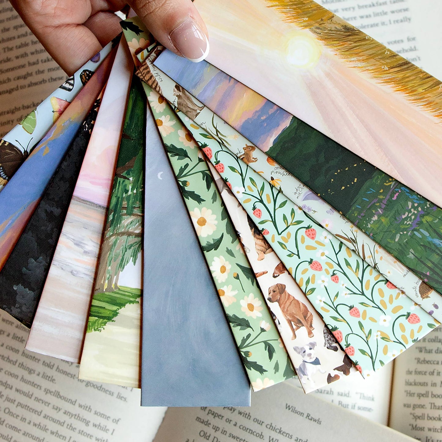 Flutter Friends Butterfly Bookmark