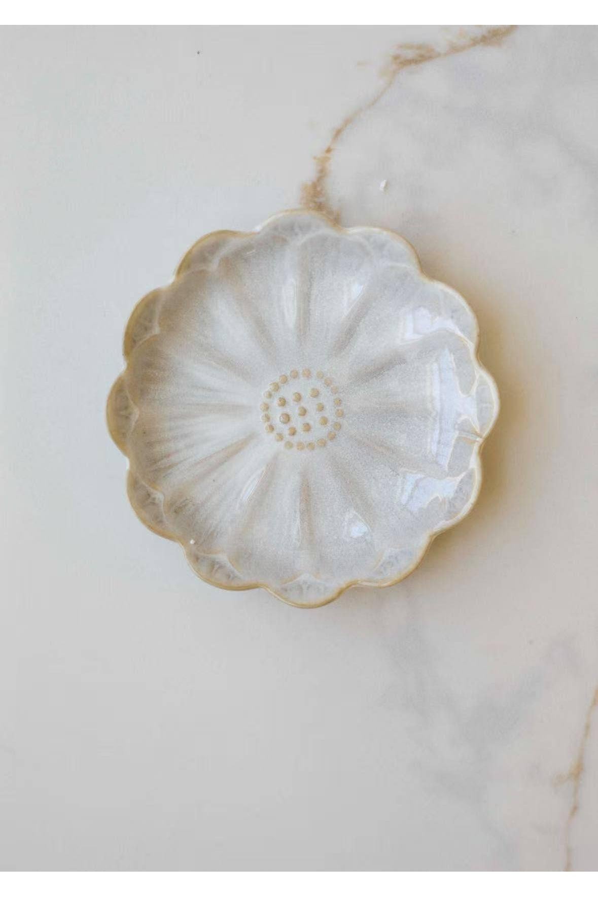 Mini Floral Ceramic Plates