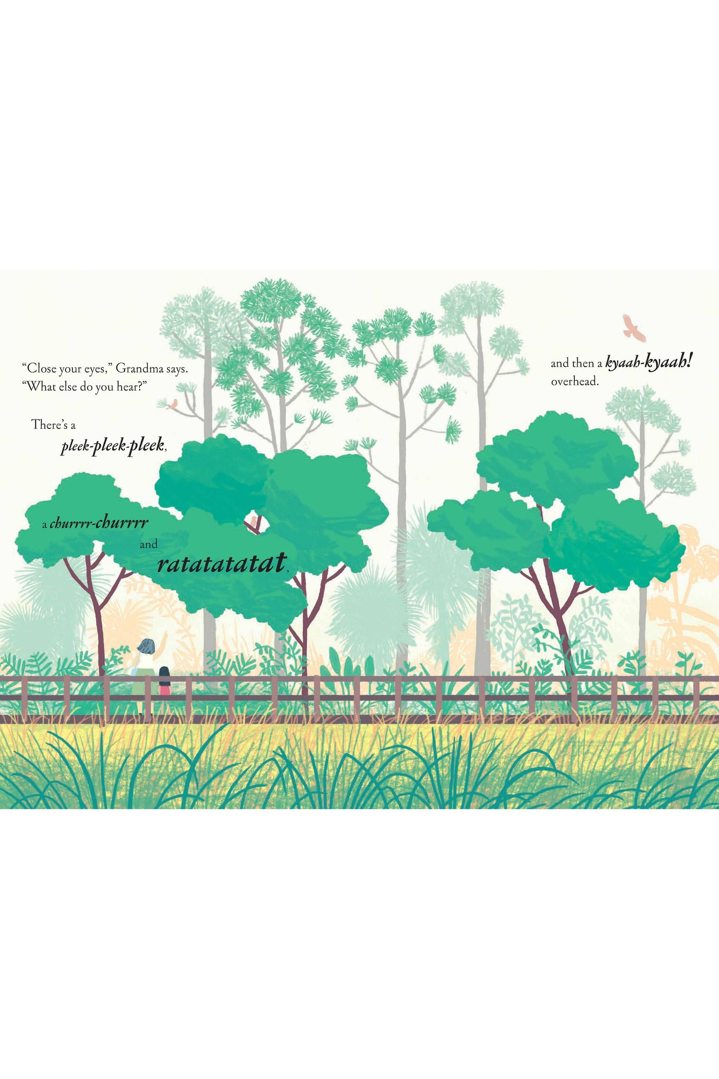 Over and Under the Wetland