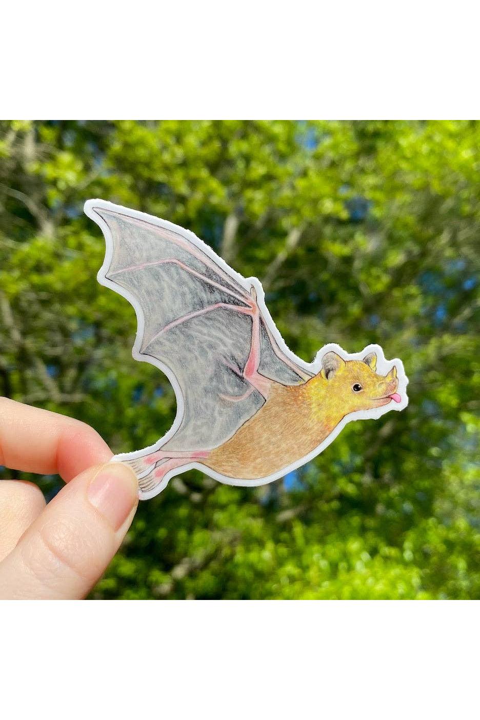 Lesser Long-Nosed Bat Sticker