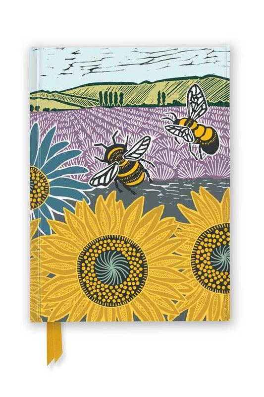 Sunflower Fields (Foiled Journal) by Kate Heiss