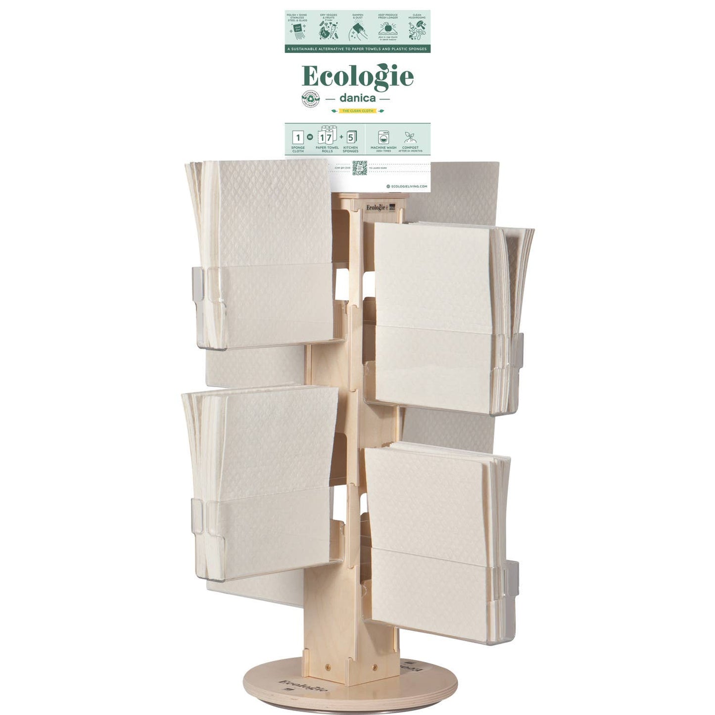 Swedish Dishcloth Counter Display DISHCLOTHS SOLD SEPARATELY