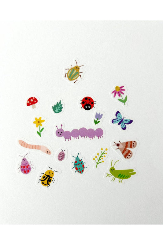 Bugs Jumble Washi Stickers