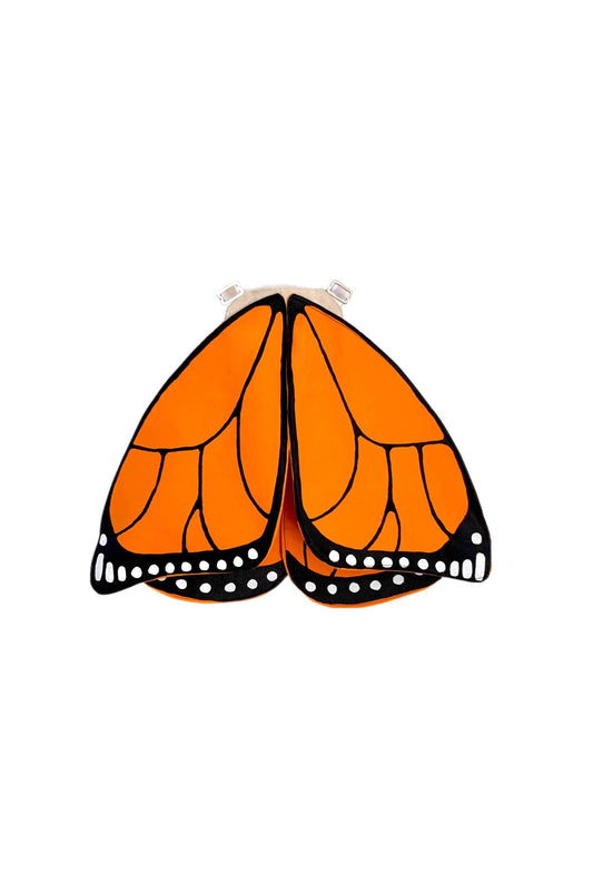 Orange Monarch Butterfly Costume Wings