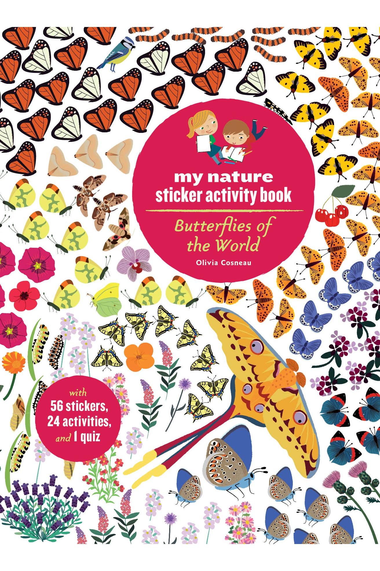 Butterflies of the World Sticker Activity Book