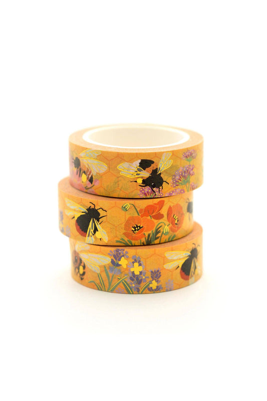 Bee Washi Tape (1 roll)