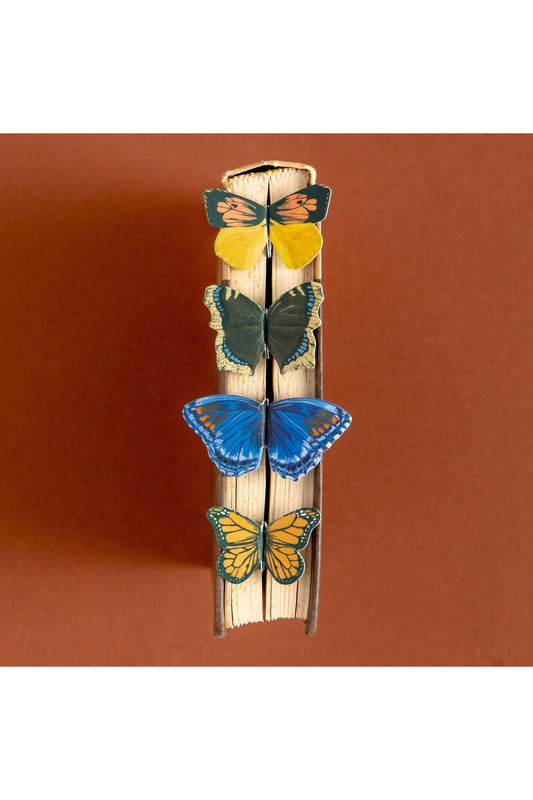 Butterfly Pop-up Bookmark Set of 4