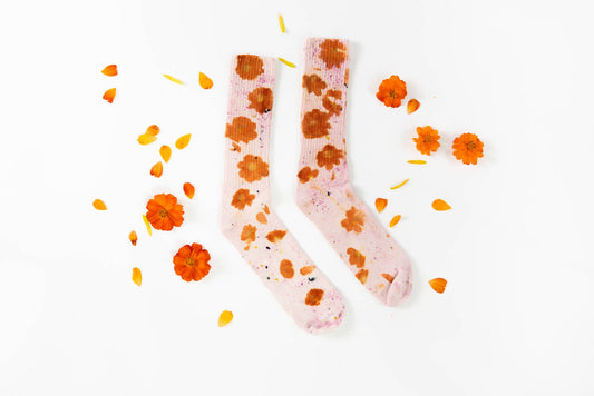 Flower Power Bamboo Sock