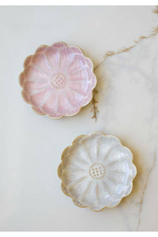 Mini Floral Ceramic Plates