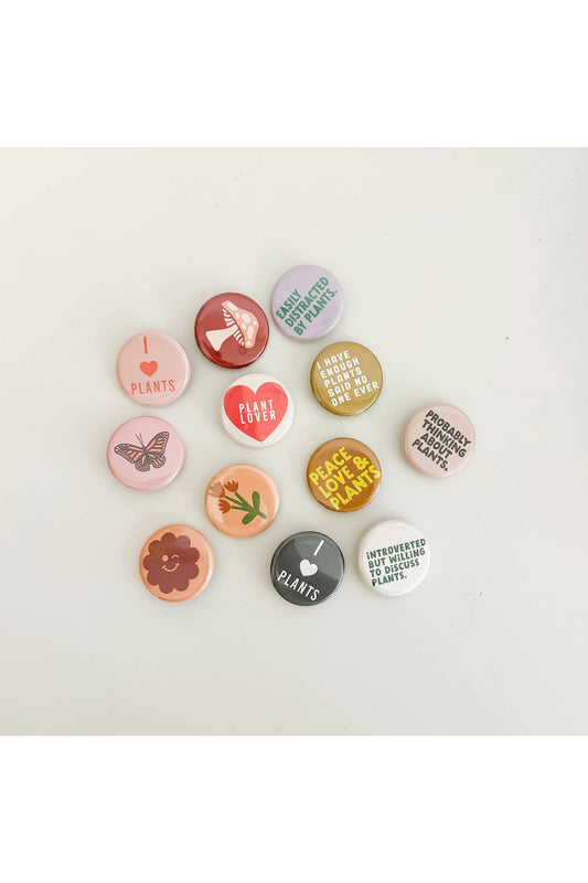 Random plant MIX button set
