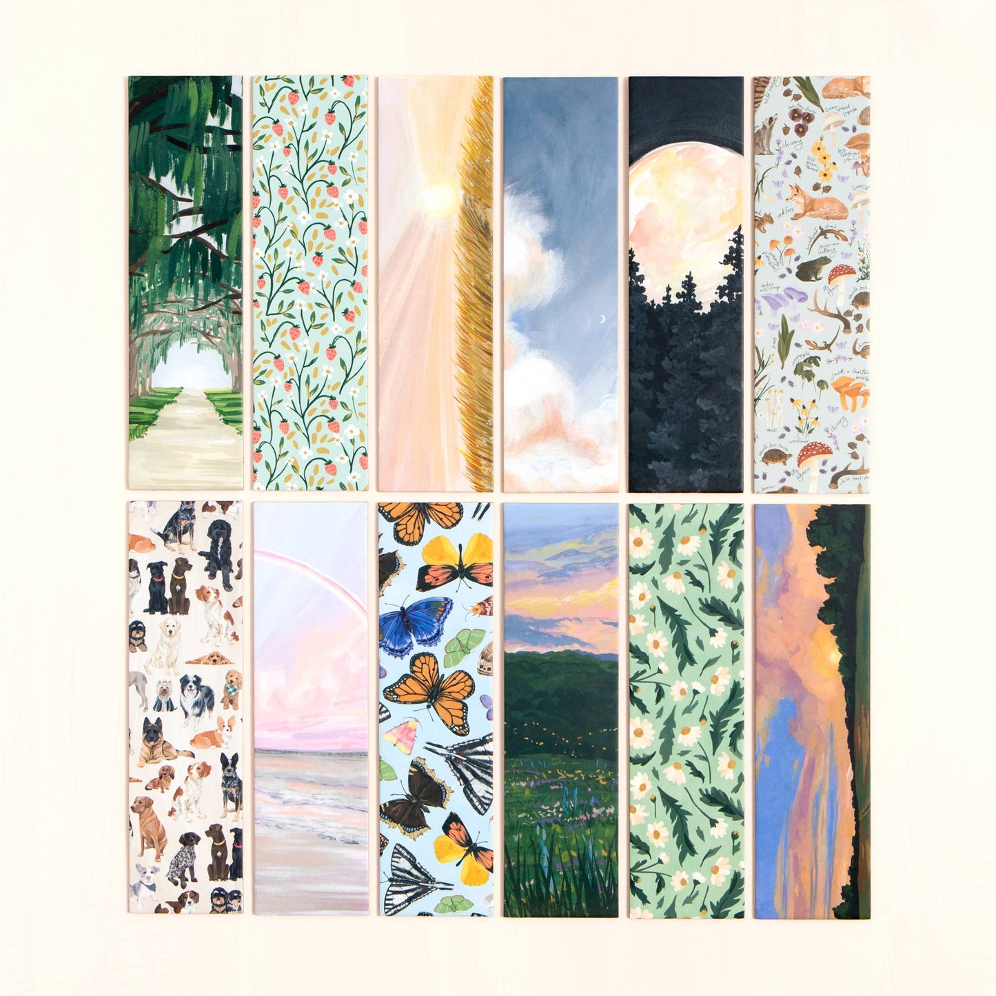 Flutter Friends Butterfly Bookmark