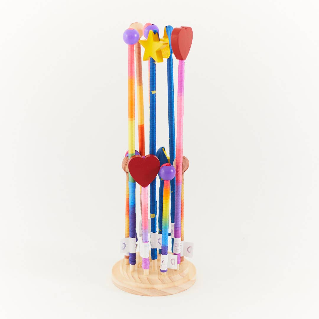 Wooden Streamer Display