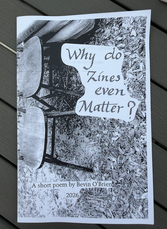 Why Do Zines Even Matter? (Zine)