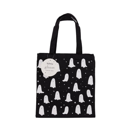 PLCB122 - Black Ghosts 12x12 inch Canvas Bag