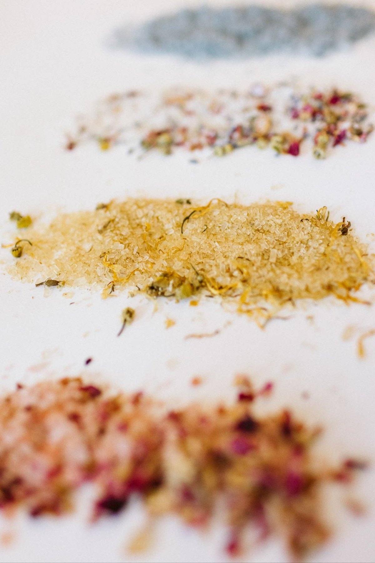 Single Splash Botanical Bath Salts - Rose