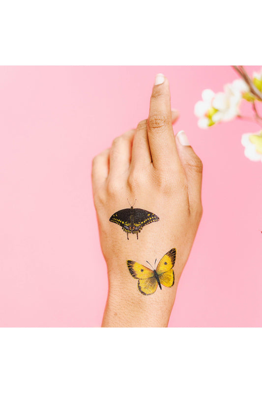 Tiny Butterfly Tattoo Tin