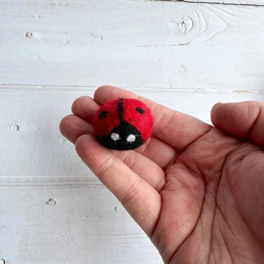 Mini Felt Ladybug