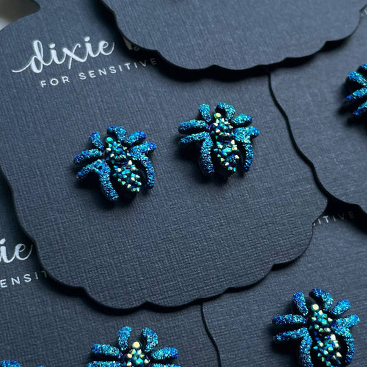 Enchanted Spiders in Ocean Dipped