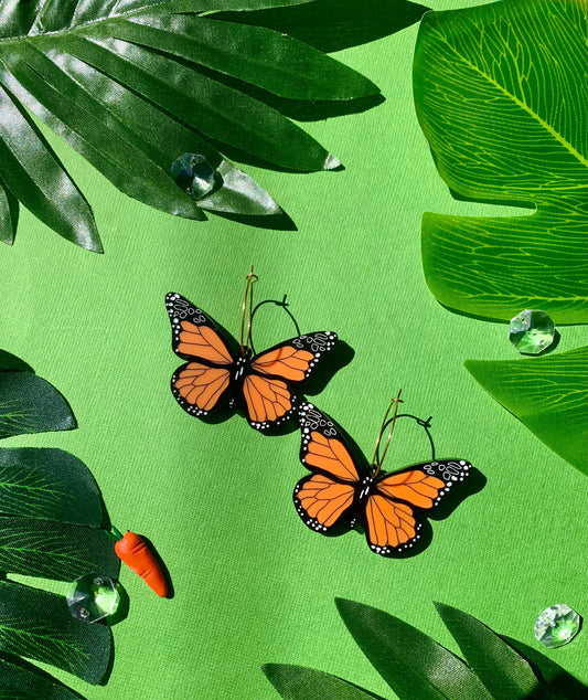 Monarch Butterflies Earrings