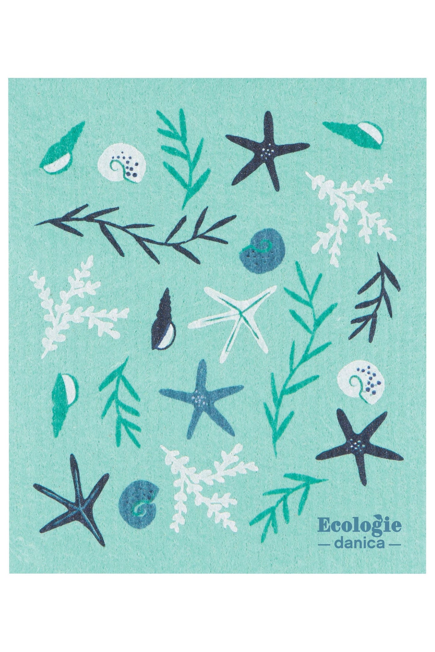 Coastal Treasures Swedish Dishcloth