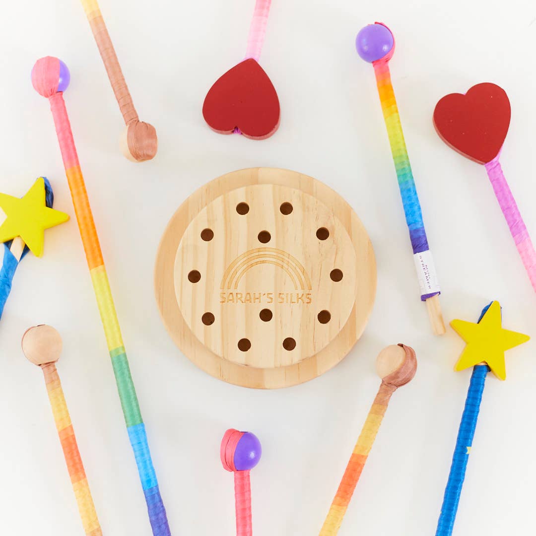 Wooden Streamer Display