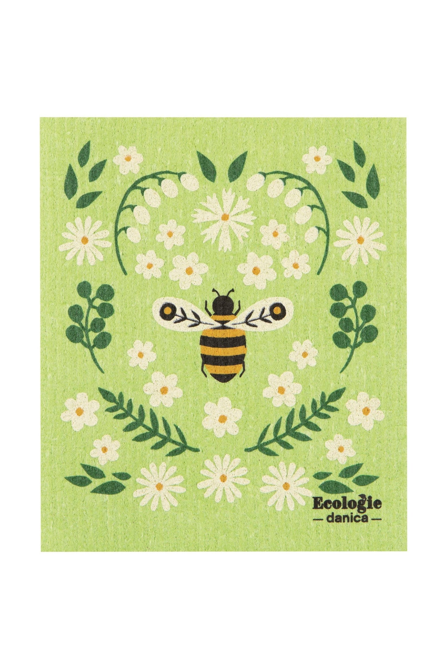 Bee Garden Swedish Dishcloth