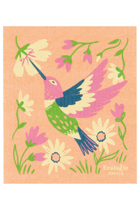 Hummingbird Swedish Dishcloth