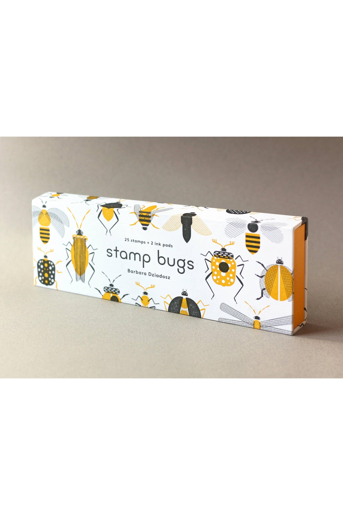 Stamp Bugs (25 stamps, 2 ink colors)